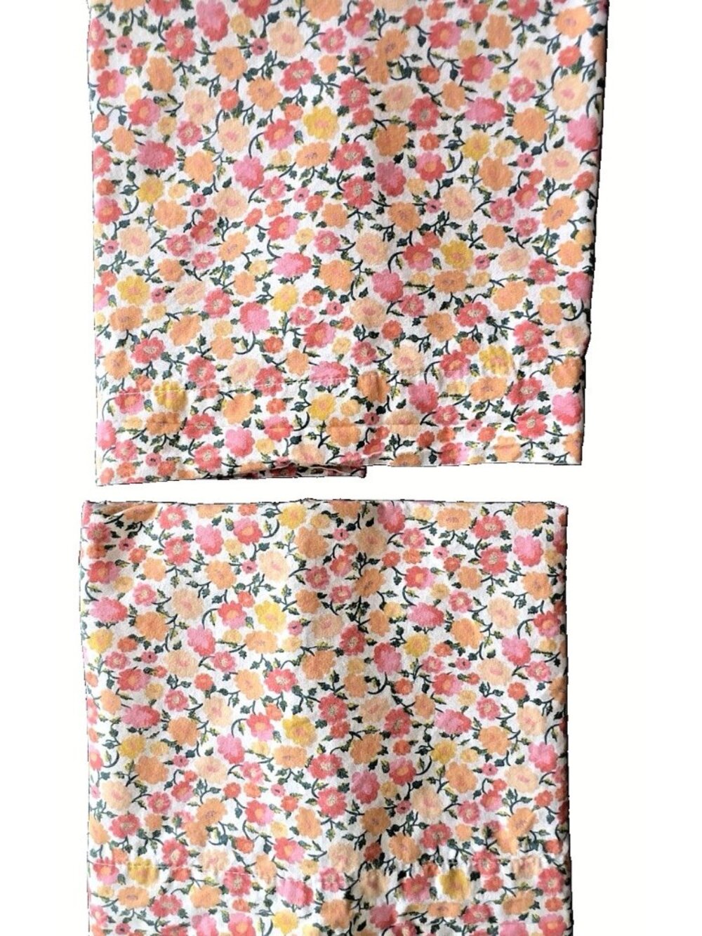 JUNGALOW Pillowcase PR Std Floral 100% Cotton Coral Pink Opal House Cottagecore